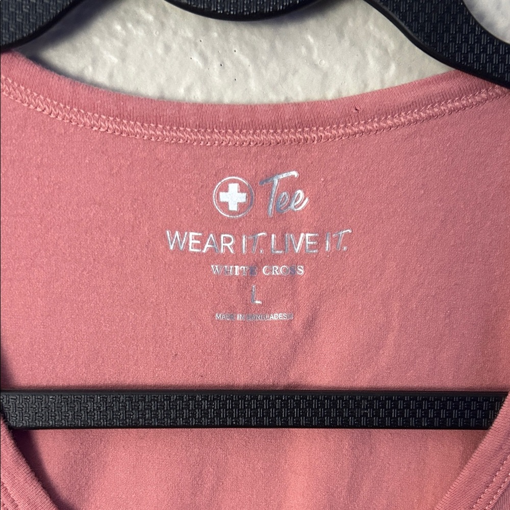 Pink Womens wear it live it long sleeve Tee